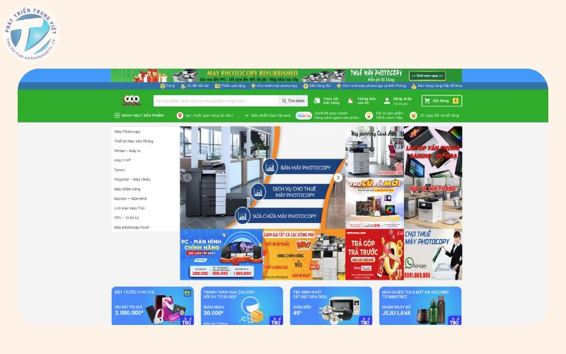 Công ty TNHH Công nghệ Việt Số Hóa - Cho thuê máy photocopy màu